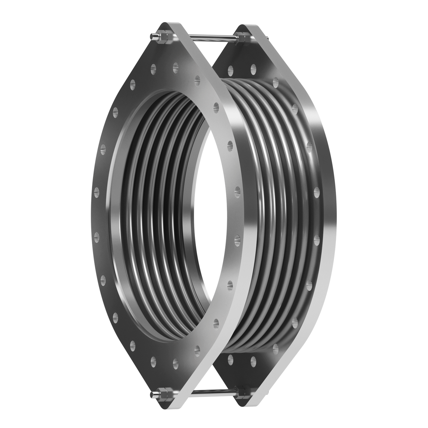This type of Expansion Joint is made up of one single bellows equipped with fixed flanges.