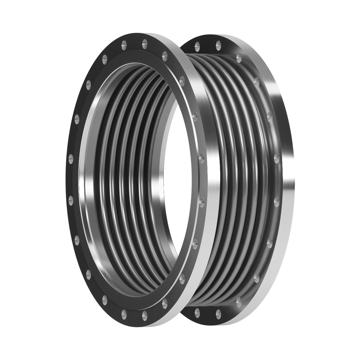 This type of Expansion Joint is made up of one single bellows equipped with floating flanges.