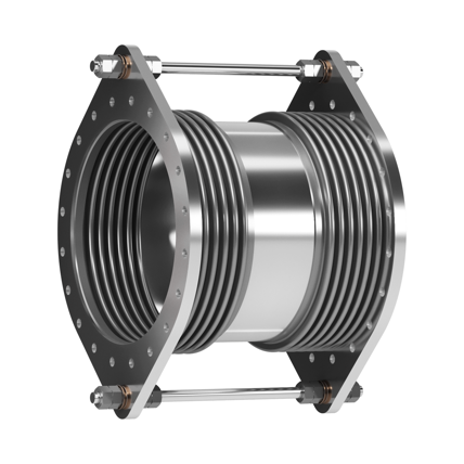 Universal Lateral Tied Expansion Joint with flanged ends.
