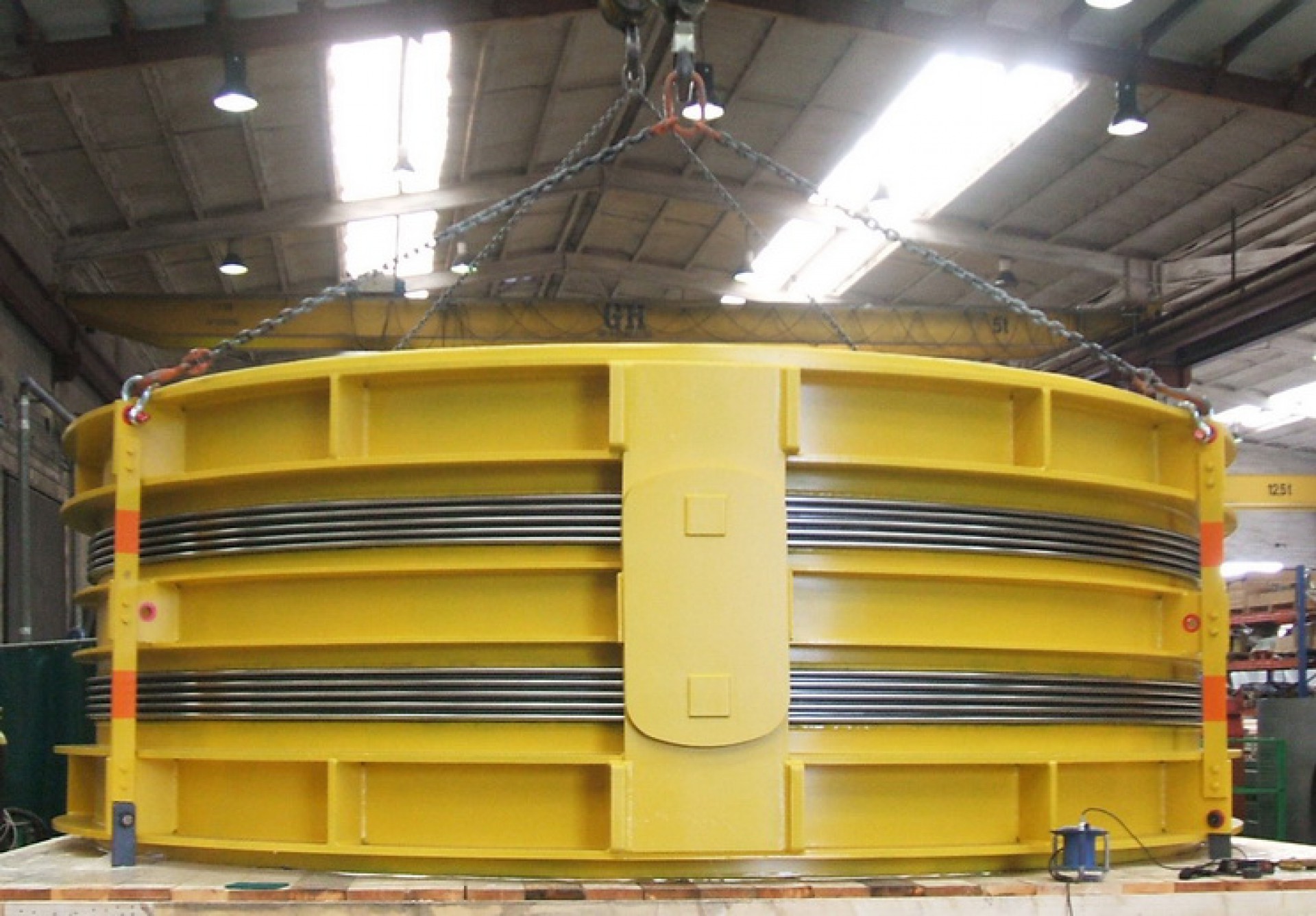 Double Hinged DN 5500 for SIEMENS E-Turbines, Severn Power, UK
