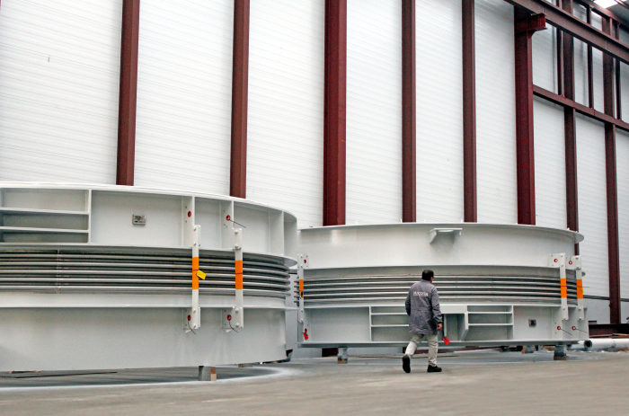 DN7900 Universal Tied Expansion Joints for a large Combined Cycle Power Plant in the Middle East