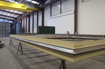 Delivery of large size MRU Expansion Joint connecting a GE Steam Turbine to a steam surface condenser.