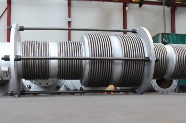 Expansion Joints for a MIDREX process Briquetted Iron company in South America