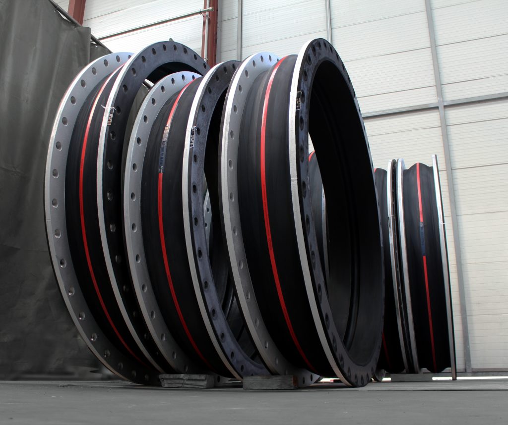 Large diameter Rubber Expansion Joints for Power Generating Facility in North East Europe