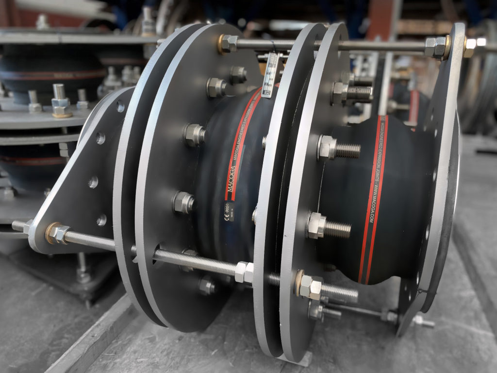 In-Line Pressure Balanced Rubber Expansion Joints for Refinery and Polypropylene Plant in Africa