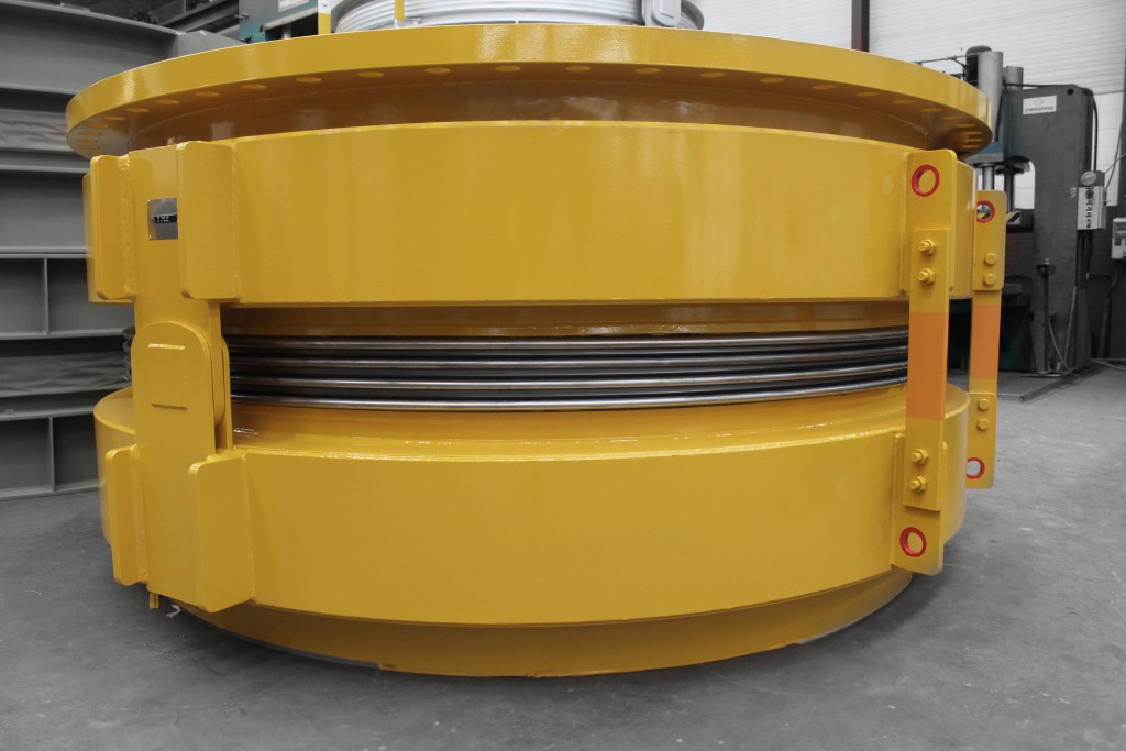 Large Hinged Expansion Joints for steel plant in Europe