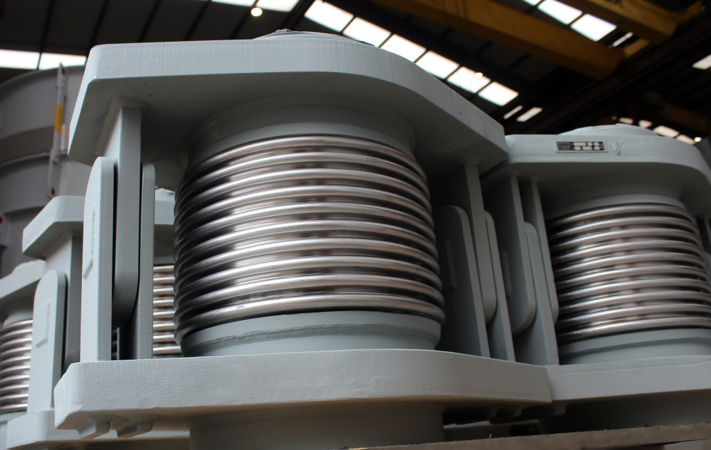 High Pressure Hinged Expansion Joints for the largest Pharmaceutical company in Denmark