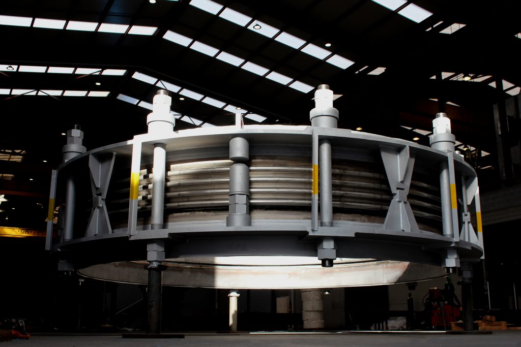 MACOGA supplies DN4200 High Tech Expansion Joint for Steel Plant in the North of Europe
