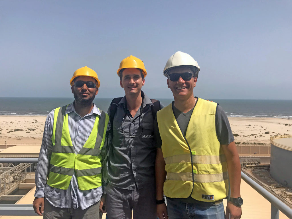 MACOGA On-Site team provides supervising services in Egypt