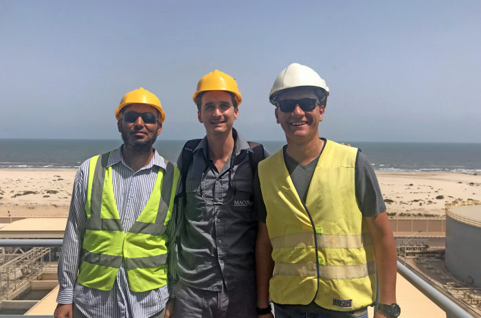 MACOGA On-Site team provides supervising services in Egypt