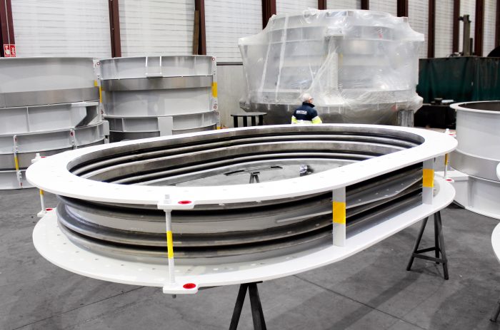 Unique Oval Shaped Expansion Joints for vacuum 