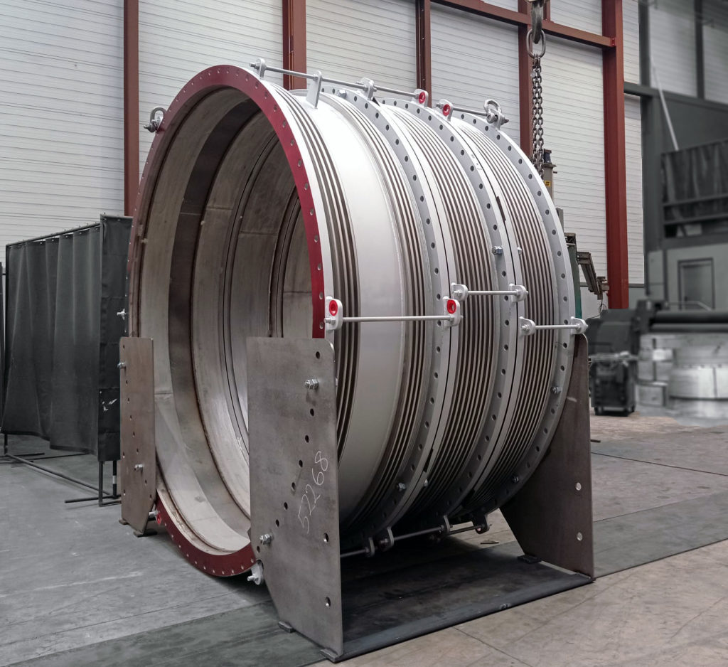 Fabric and Metal Expansion Joints for one of the Europe’s largest steel producers