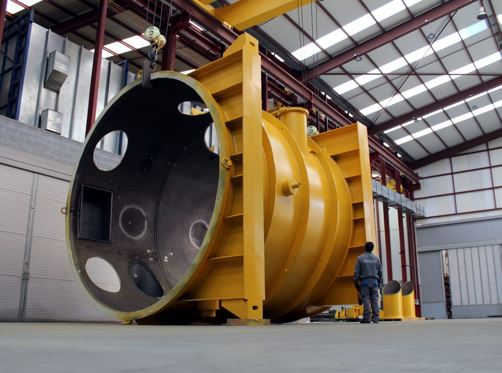 Large Double Hinged Expansion Joint DN 4730 mm and Hot Box for Middle East Power Plant