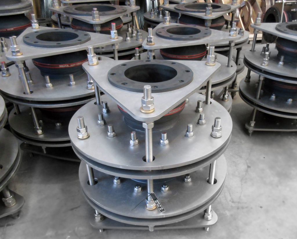 In-Line Pressure Balanced Rubber Expansion Joints for Refinery and Polypropylene Plant in Africa