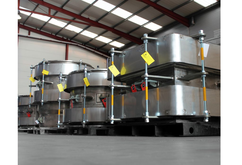 Compensadores de Dilatación de alta temperatura (+1000 °C) para instalaciones de procesamiento de oro 