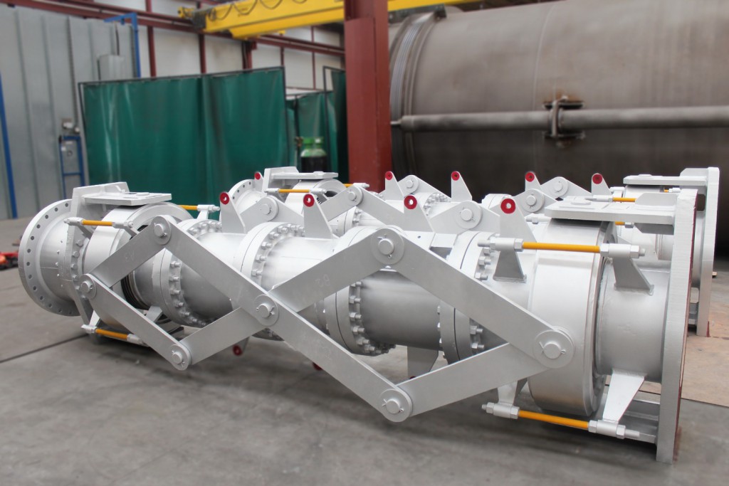 Delivery of Double Gimbal Refractory Lined Pantographic Expansion Joints for South African customer