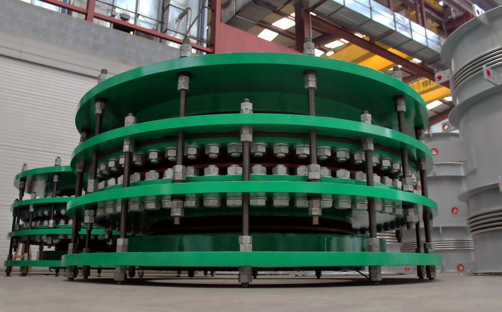 High Pressure In-Line Rubber Pressure Balanced Expansion Joints for Refinery in South America 