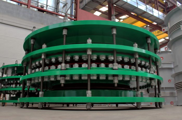 High Pressure In-Line Rubber Pressure Balanced Expansion Joints for Refinery in South America 