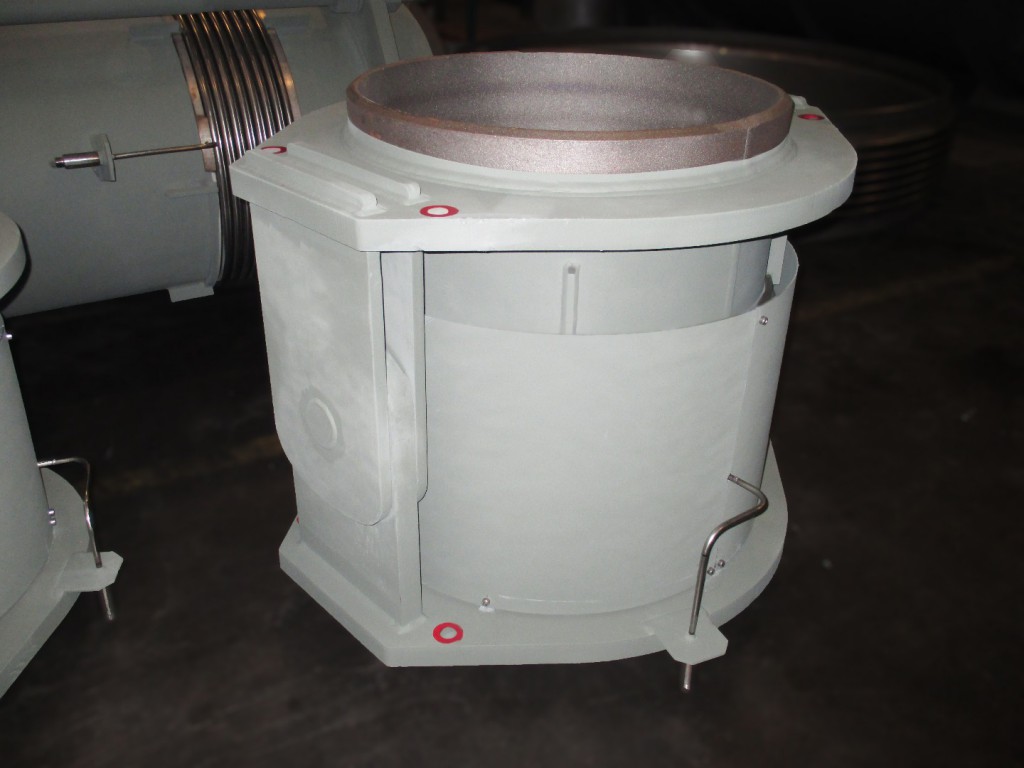 Expansion Joints with 2 ply testable and monitored bellows for North European Refinery
