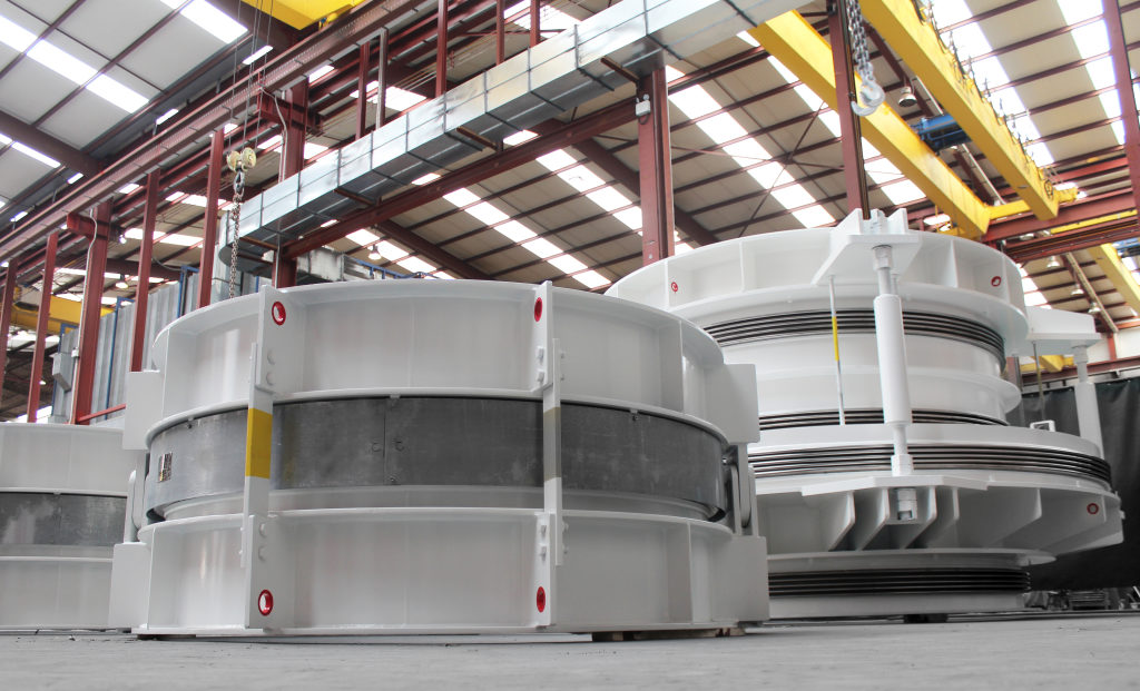Large size Expansion Joints for Jaguatirica II Power Plant in Brazil