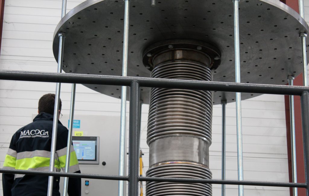 Successful completion of life cycle tests on LNG Expansion Joints