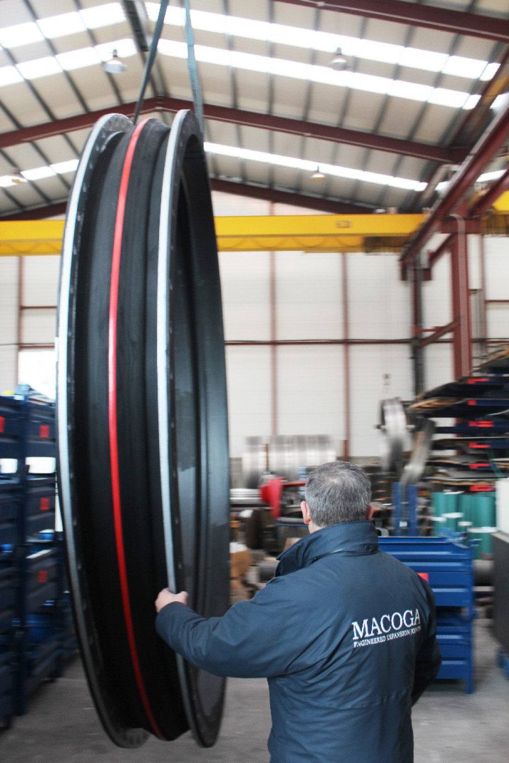 Delivery of large size MAC-F Rubber Expansion Joint