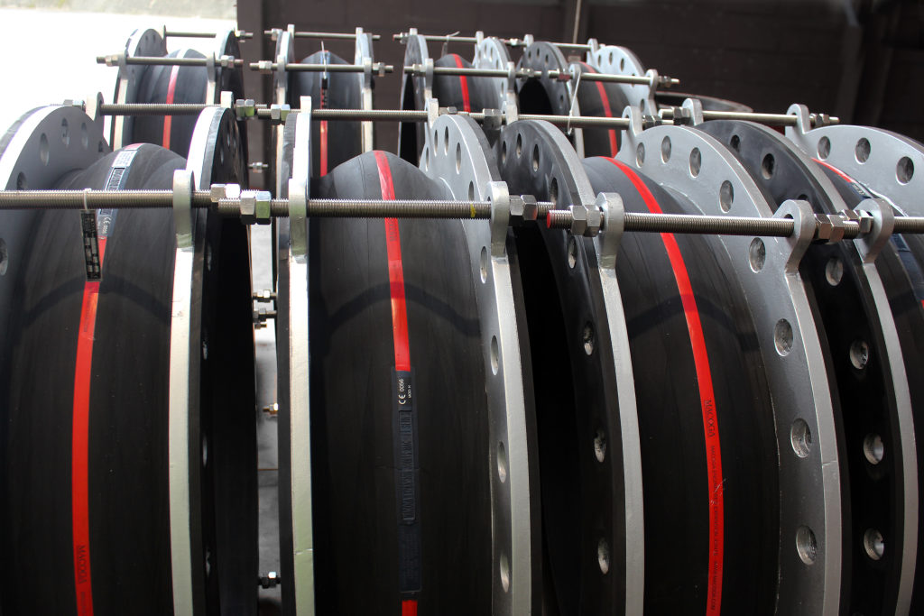 High Quality EPDM Rubber Expansion Joints for Sewage Pumping Station in the Middle East