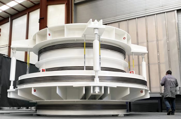Large size Expansion Joints for Jaguatirica II Power Plant in Brazil