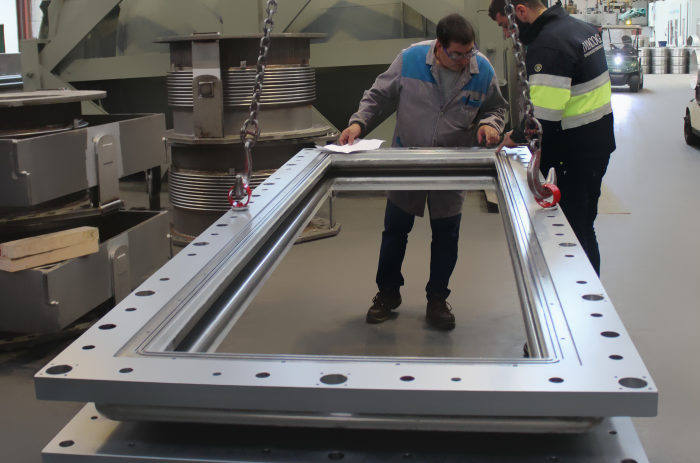 High-Tech Rectangular Expansion Joint for X-Ray device and Vacuum chamber