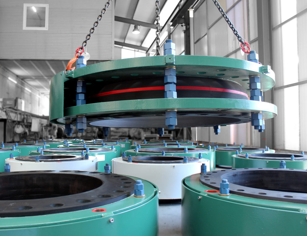 High Pressure Rubber Expansion Joints for ADNOC Desalination Plant - Waste Heat Recovery Project in Abu Dhabi