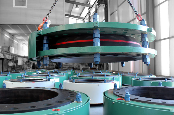 High Pressure Rubber Expansion Joints for ADNOC Desalination Plant - Waste Heat Recovery Project in Abu Dhabi